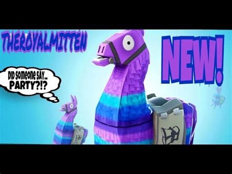 New Loot Llamas FORTNITE LIVE Level 56 Fortnite Battle Royale YouTube