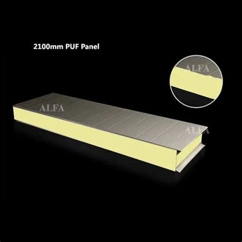 Alfa Mm Puf Panel Sheet For Industrial At Rs Square Meter In