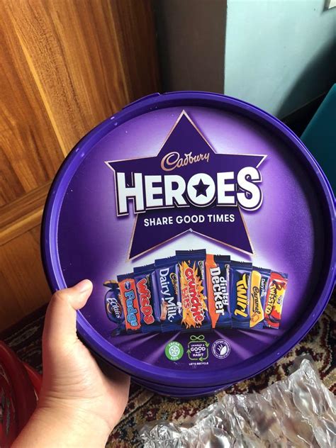 Cadbury Heroes Chocolate Tub, Food & Drinks, Chilled & Frozen Food on ...