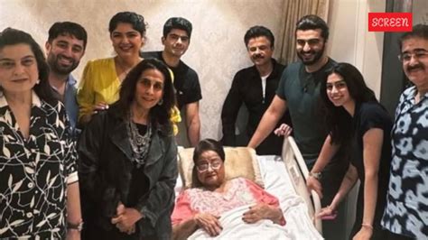 nirmal kapoor death anil kapoor mother passes    age