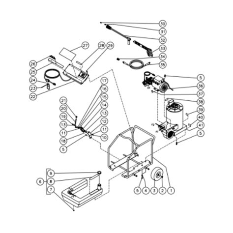 Mi T M Hse M Industrial Hot Water Pressure Washer Parts Mitmparts
