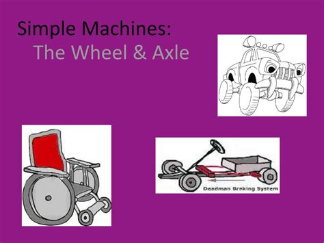 Simple Machine Wheel And Axle Examples