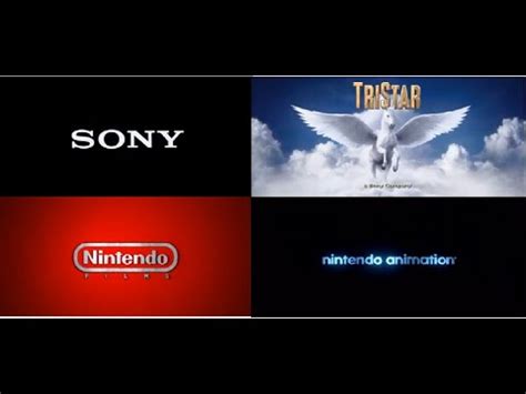 Sony Tristar Pictures Nintendo Films Nintendo Animation