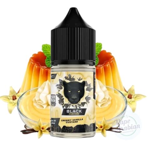 Authentic Buy Dr Vapes Black Custard Salt Nic 30ml In UAE