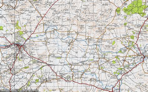 Old Maps Of All Cannings Wiltshire Francis Frith