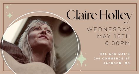 Claire Holley at Hal & Mal’s | Downtown Jackson Partners