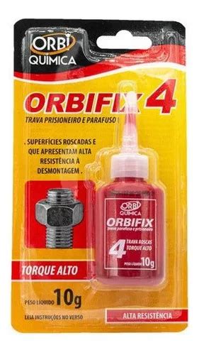 Cola Trava Rosca Alto Torque Orbi 10g Alta Resistencia