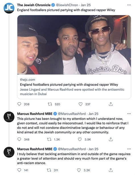 Grime Icon Wiley Responds To Jessie Lingard Marcus Rashford Backlash