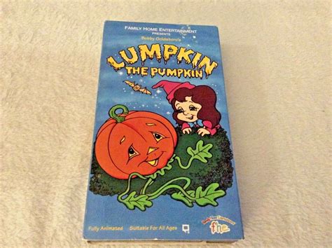 Lumpkin The Pumpkin Vhs 1991 Animated Cartoon Bobby Goldsboro Good Rare