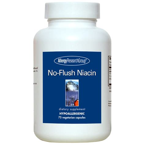 No Flush Niacin 75 Capsules Spectrum Supplements