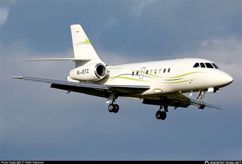 M JETZ Private Dassault Falcon 2000EX Photo By Fedor Kabanov ID