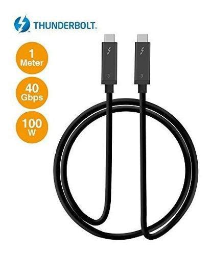 Cable Activo Thunderbolt 3 Certificado Siig 40 Gbps Carga De En México