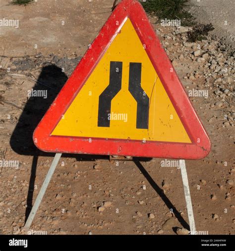 Spanish Road Sign Stock Photo Alamy