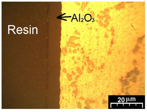 Optical Micrograph Of A Cross Section Of The Al Si Alloy With Heat