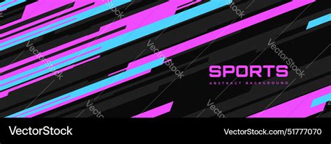 Modern sports banner design with diagonal black Vector Image