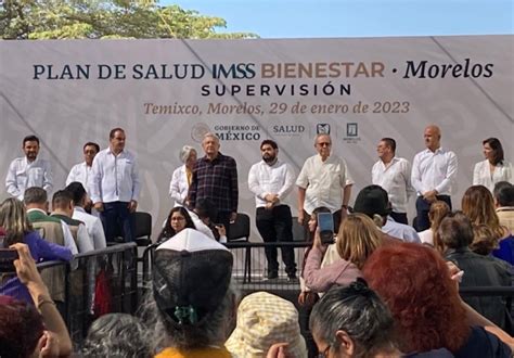 Supervisa Amlo Avance Del Programa Imss Bienestar En Hospital De Temixco