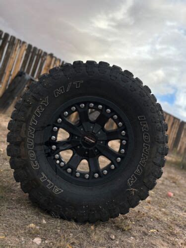 35X12 50R17 F 12 Ply Ironman All Country MT Tire And 17x9 Pro Comp