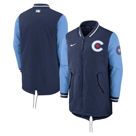 Chicago Cubs Nike City Connect Dugout Jacket Rebel Sport