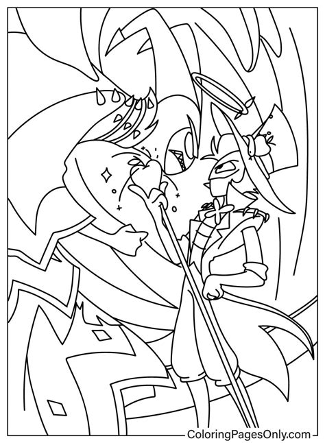 51 Hazbin Hotel Coloring Pages