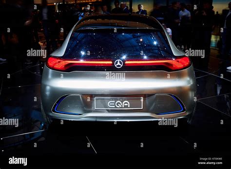 Frankfurt Germany September 12 2017 2017 Mercedes Benz Eqa Concept Presented On The 67 Th