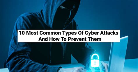 10 Most Common Types Of Cyber Attacks And How To Prevent Them By