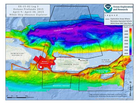 Exploring Puerto Ricos Seamounts Trenches And Troughs Background