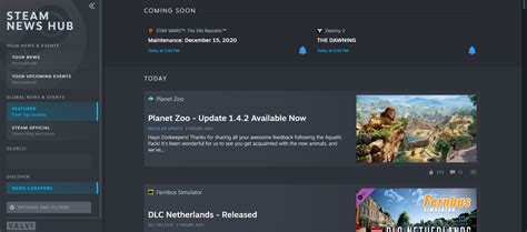 The Steam News Hub Is Now Live For Everyone Pc Gamer