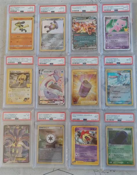 Pokemon Graded Cards X Joblot Bundle Psa Cgc Ace Charizard