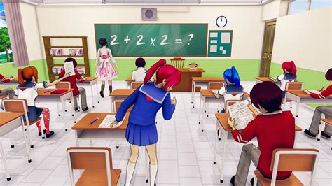 Anime High School Games Virtual School Simulator For Android Apk