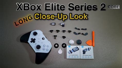 Xbox Elite Series 2 Core Controller With Accessories Long Close Up Look Youtube