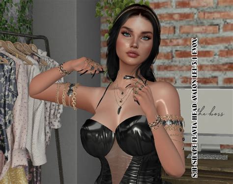 Second Life Marketplace S H Shape Flavia Head Avalon Lel 3 1 Evox