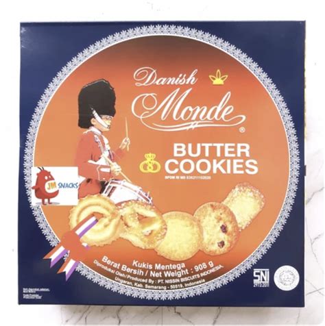 Promo Monde Butter Cookies Gr Danish Monde Kaleng Nikmat