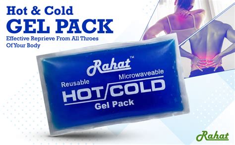 Rahat Hot And Cold Gel Pack For Rahat From Pain Through Hot Cool Compress For Menstrual Cramps