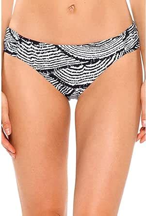 Amazon Becca By Rebecca Virtue Women S Tab Side Hipster Bikini