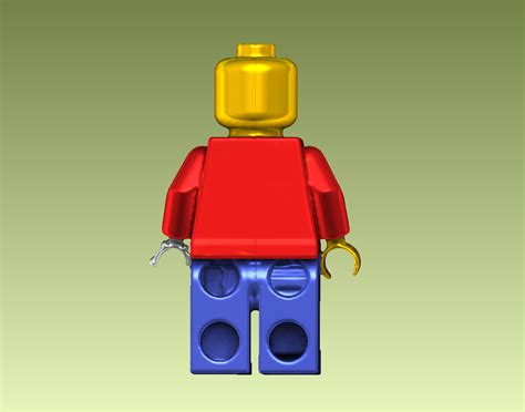 Stl File Anatomical Lego Man・3d Print Design To Download・cults