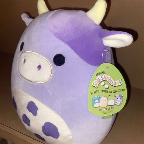 Squishmallow Bubba The Purple Cow Ubicaciondepersonas Cdmx Gob Mx