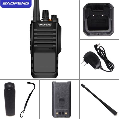 Baofeng Bf Uhf Waterproof Walkie Talkie Handheld Two Way Radio