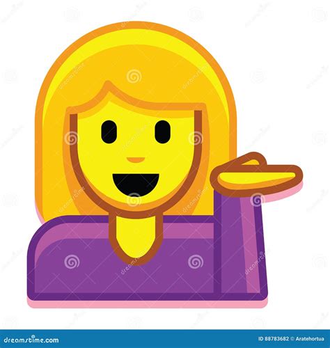 Boy And Girl Emoji For Different Expression Feeling Cartoon Vector ...