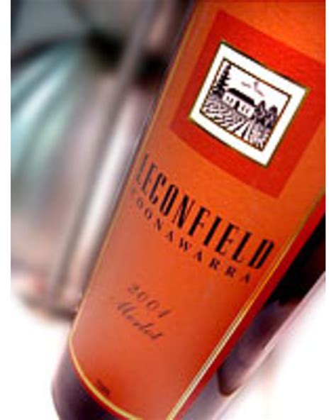 2001 Leconfield Coonawarra Merlot Nicks Wine Merchants