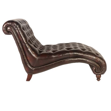 Lazzaro Leather Chaise Lounge And Reviews Wayfair