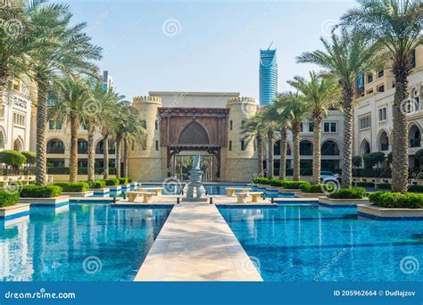 View of the Palace Downtown Dubai Hotel in the UAE Stock Photo - Image of travel, summer: 205962664