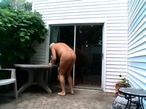 Working Nude Outdoors