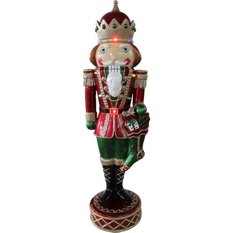 22 in. Musical Christmas Nutcracker with LED Multi-Color Lights ...