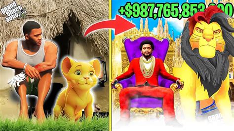 Growing Smallest LION X FRANKLIN Into Biggest LION X FRANKLIN In GTA 5