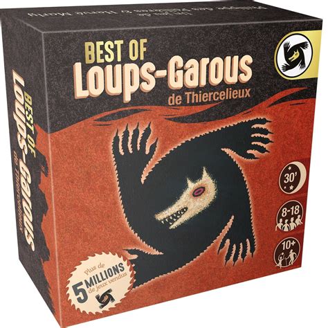 Loup Garous Best Of Asmodee La Bo Te Prix Carrefour Loup Garous