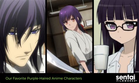 Our Favorite Purple Haired Anime Characters - Sentai Filmworks