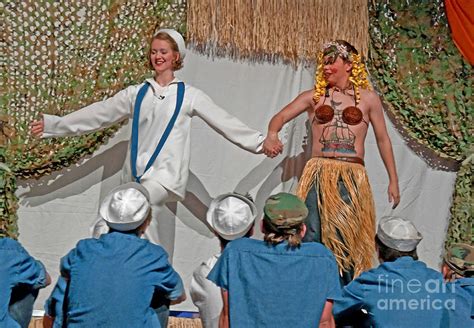 Dance During The Musical South Pacific Scene Photograph By Valerie Garner