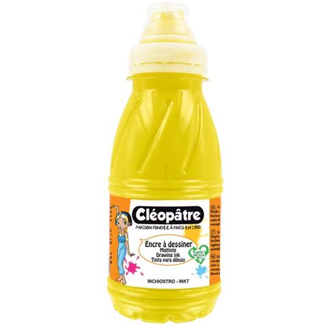 Cléopâtre encre à dessiner 250ml jaune doré Artmania