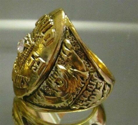 1953 Detroit Lions Championship Ring Extremely Rare 18k Heavy | Etsy