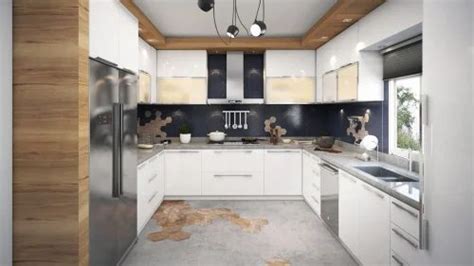 Modern Wooden Kutchina Modular Kitchens At ₹ 2099sq Ft In Patna Id